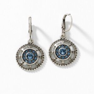 Touchstone Denim Medallion earrings